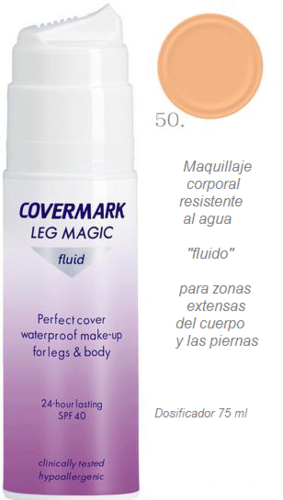 COVERMARK maquillaje corporal "fluid" Nº 50