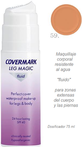 COVERMARK maquillaje corporal "fluid" Nº 59